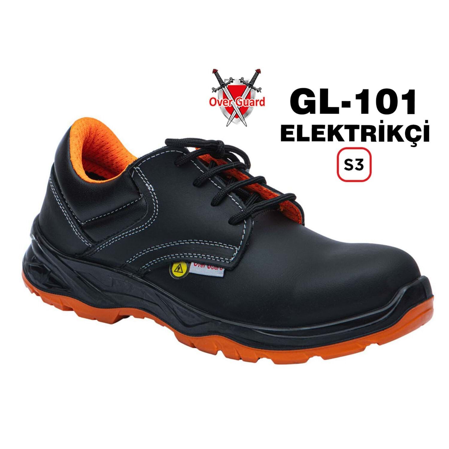 OVERGUARD GL 101 S3 ELEKTRİKÇİ İŞ AYAKKABISI