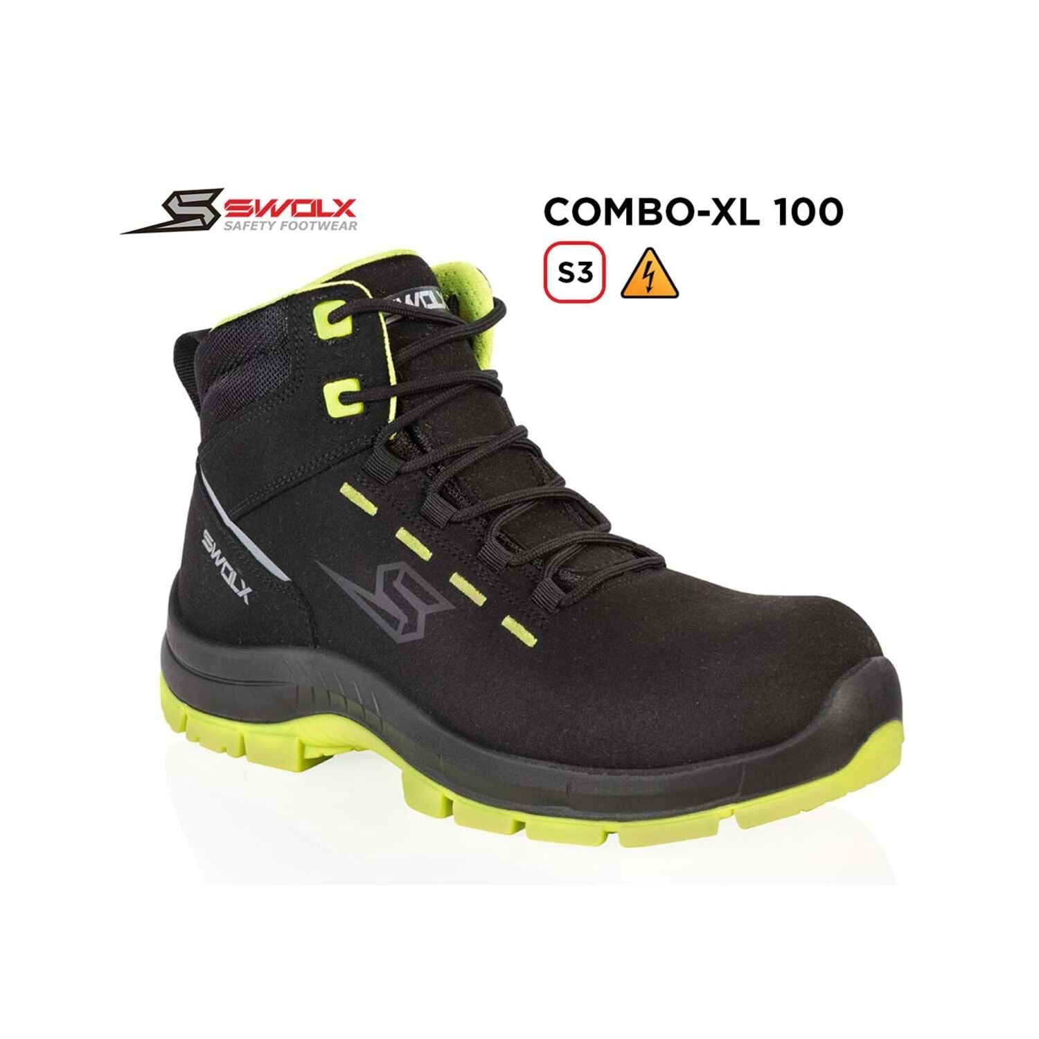 SWOLX COMBO XL 100 S3 ELEKTRİKÇİ İŞ BOTU