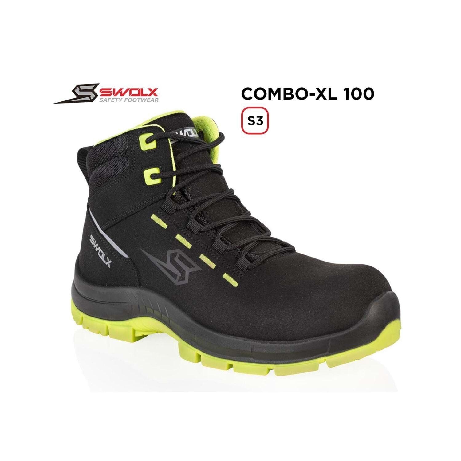 SWOLX COMBO XL 100 S3 İŞ BOTU