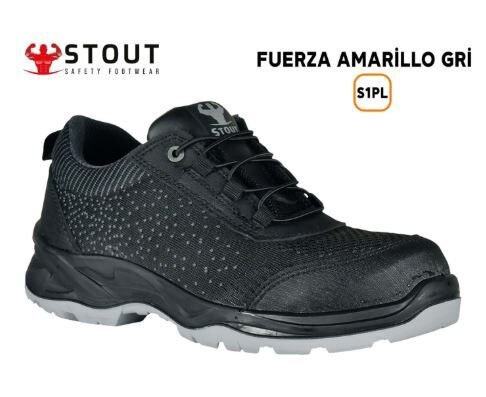 STOUT FUERZA AMARİLLO S1PL GRİ İŞ AYAKKABISI