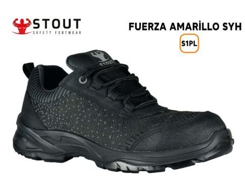 STOUT FUERZA AMARİLLO S1PL SİYAH İŞ AYAKKABISI