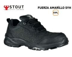 STOUT FUERZA AMARİLLO S1PL SİYAH İŞ AYAKKABISI