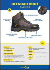GOODYEAR GY43-310 Offroad Boot ESD FO SR HRO S3L İŞ BOTU