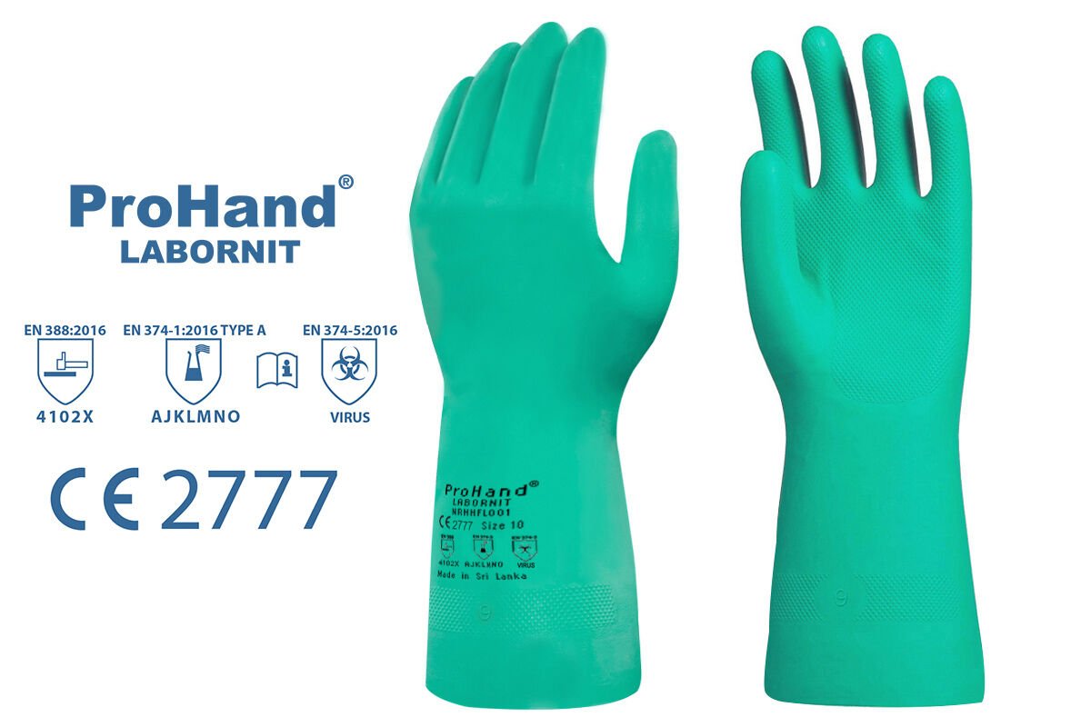 ProHand® Labornit 33cm Kimyasal Eldiven