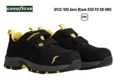 GOODYEAR GY22-100 Aero Black ESD HRO S1PL İŞ AYAKKABISI