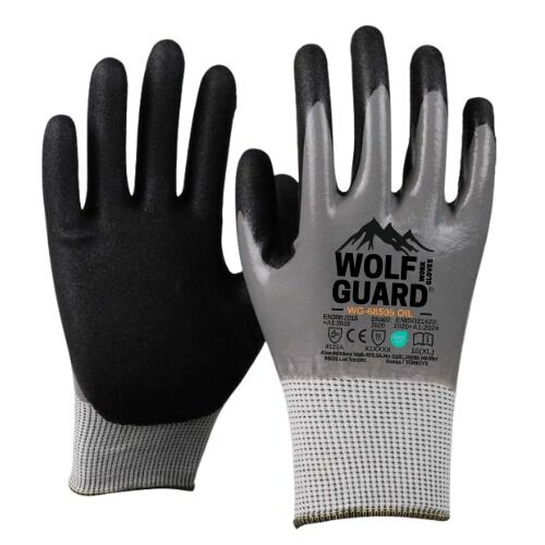 WOLFGUARD WG- 68505 OİL YAĞLI VE ISLAK ORTAM ELDİVENİ TAM KAPLI